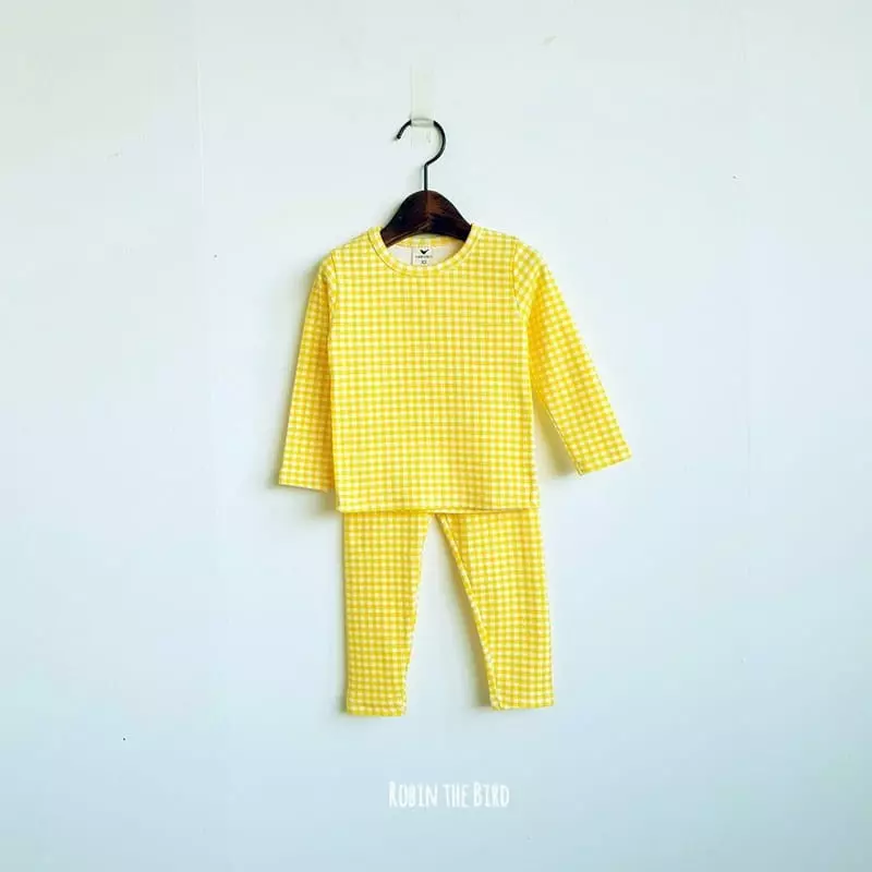 Saerobin - Korean Children Fashion - #toddlerclothing - Candy Check Easywear - 5