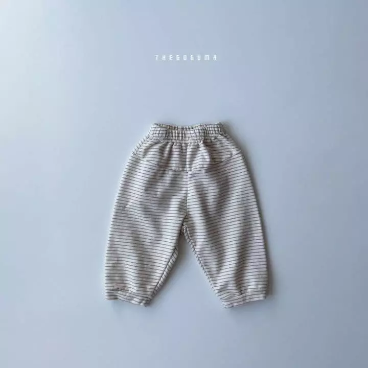 Shinseage Kids - Korean Children Fashion - #childofig - Comfortable Stripes Pants - 4