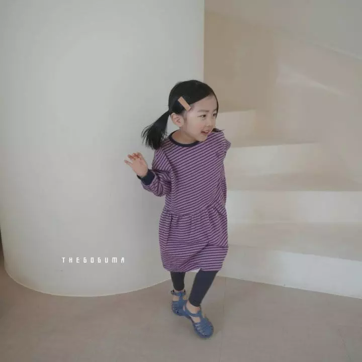 Shinseage Kids - Korean Children Fashion - #childofig - Gogo Stripes One-piece
