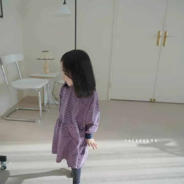 Shinseage Kids - Korean Children Fashion - #childofig - Gogo Stripes One-piece - 2