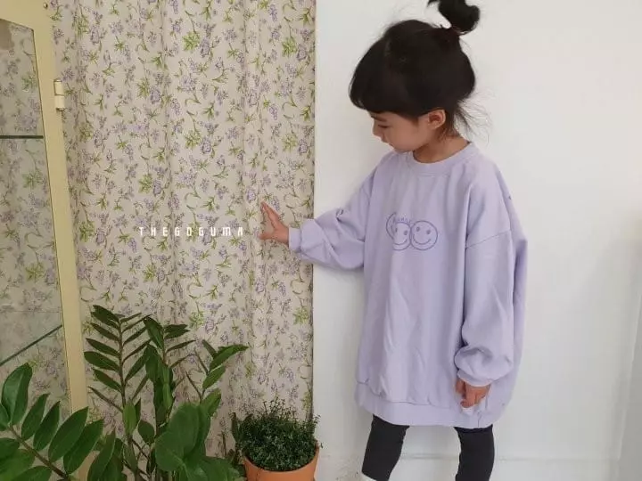 Shinseage Kids - Korean Children Fashion - #childofig - Smile Long Long Sweatshirt