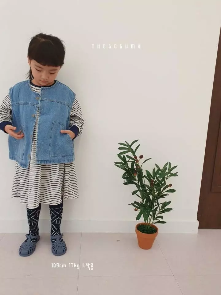 Shinseage Kids - Korean Children Fashion - #childrensboutique - Gogo Stripes One-piece - 3