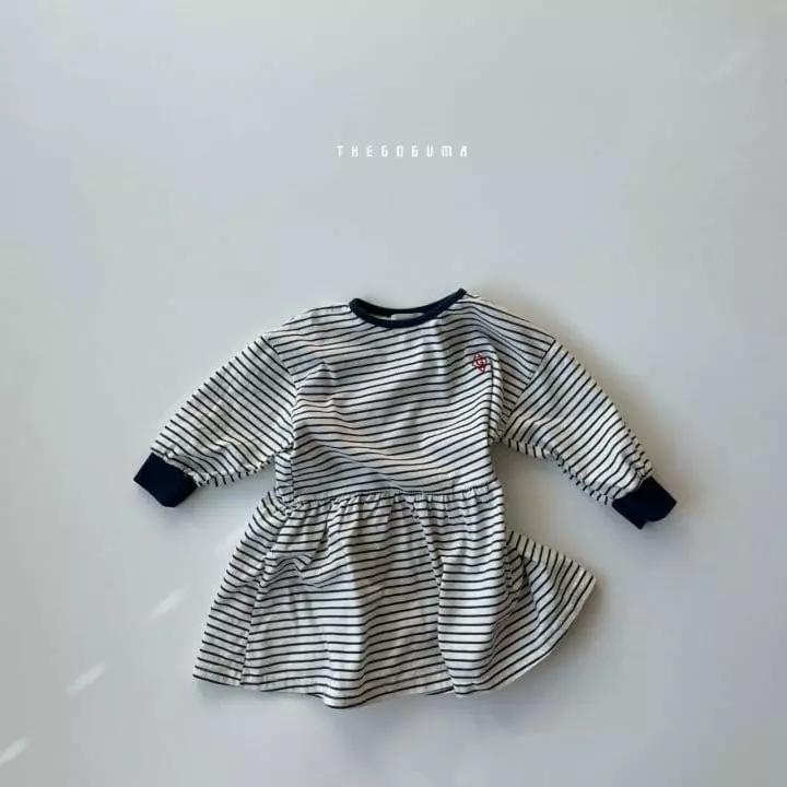 Shinseage Kids - Korean Children Fashion - #childrensboutique - Gogo Stripes One-piece - 4