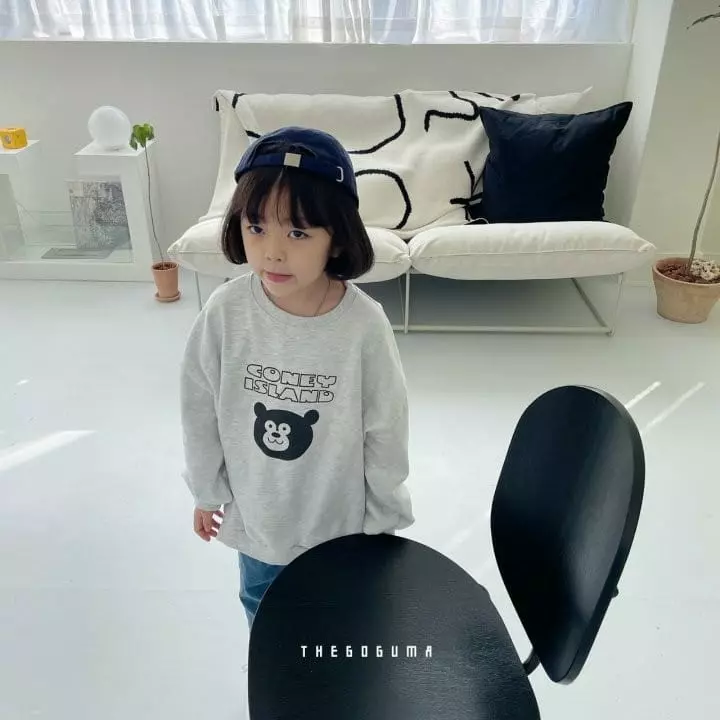Shinseage Kids - Korean Children Fashion - #designkidswear - Coni Bear Sweatshirt - 12
