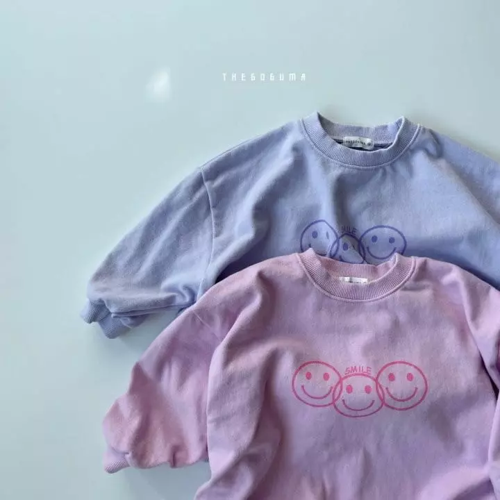 Shinseage Kids - Korean Children Fashion - #designkidswear - Smile Long Long Sweatshirt - 4