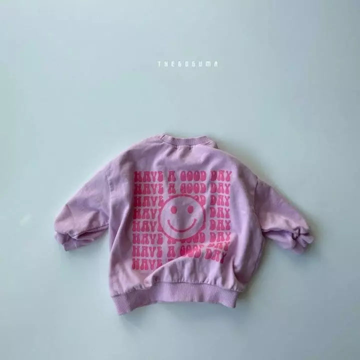 Shinseage Kids - Korean Children Fashion - #fashionkids - Smile Long Long Sweatshirt - 5