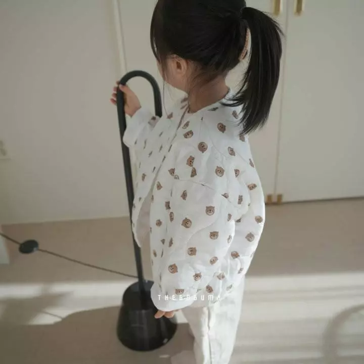 Shinseage Kids - Korean Children Fashion - #fashionkids - Bear Quilting Jumper - 3