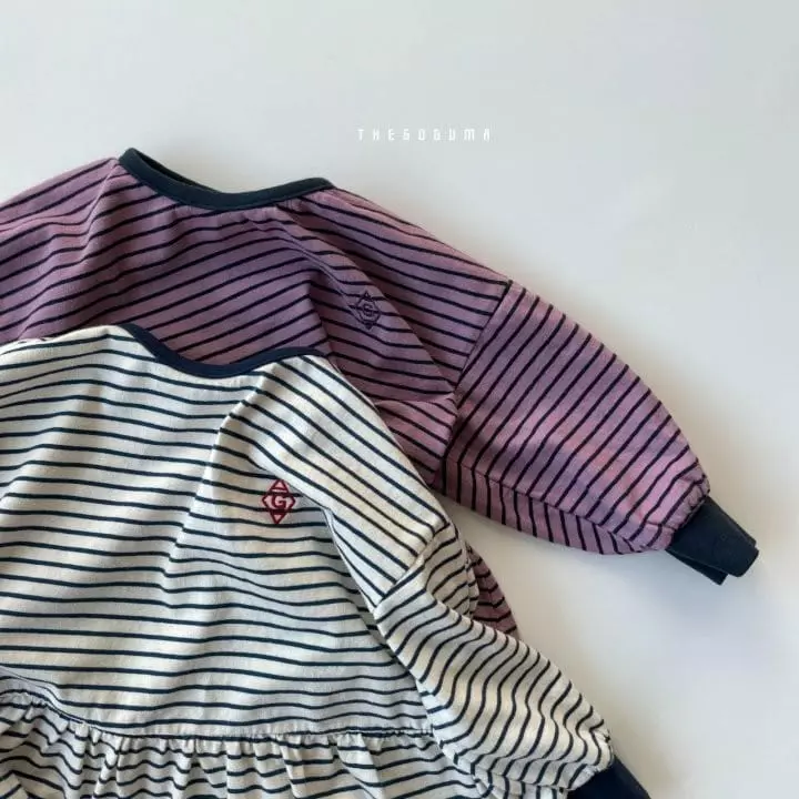 Shinseage Kids - Korean Children Fashion - #kidsshorts - Gogo Stripes One-piece - 7