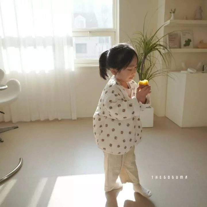 Shinseage Kids - Korean Children Fashion - #kidsstore - Bear Quilting Jumper - 5
