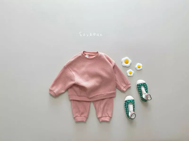 Soybean - Korean Children Fashion - #Kfashion4kids - Croiffle Top Bottom Set - 9