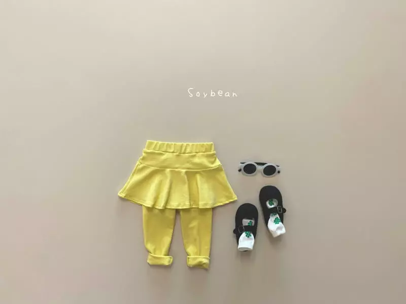 Soybean - Korean Children Fashion - #Kfashion4kids - Soft Skirt Leggings - 2