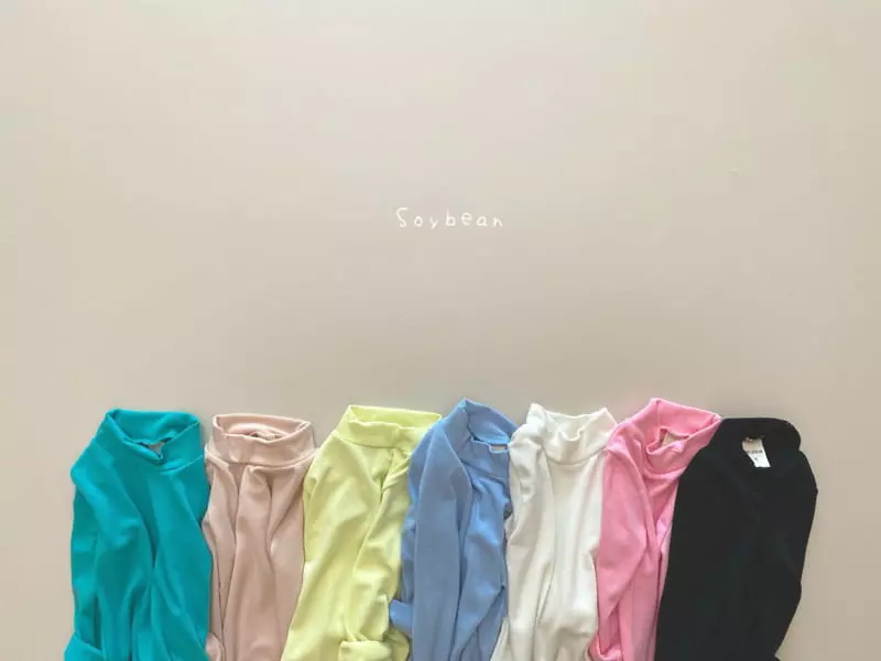 Soybean - Korean Children Fashion - #Kfashion4kids - Boodle Half Turtleneck Tee - 11