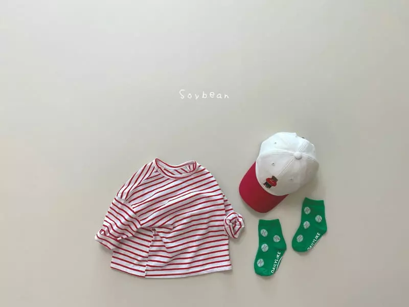 Soybean - Korean Children Fashion - #childofig - Spring Stripes Tee - 2