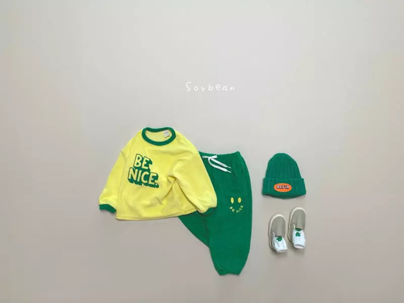 Soybean - Korean Children Fashion - #childofig - Nice Terry Top Bottom Set - 9