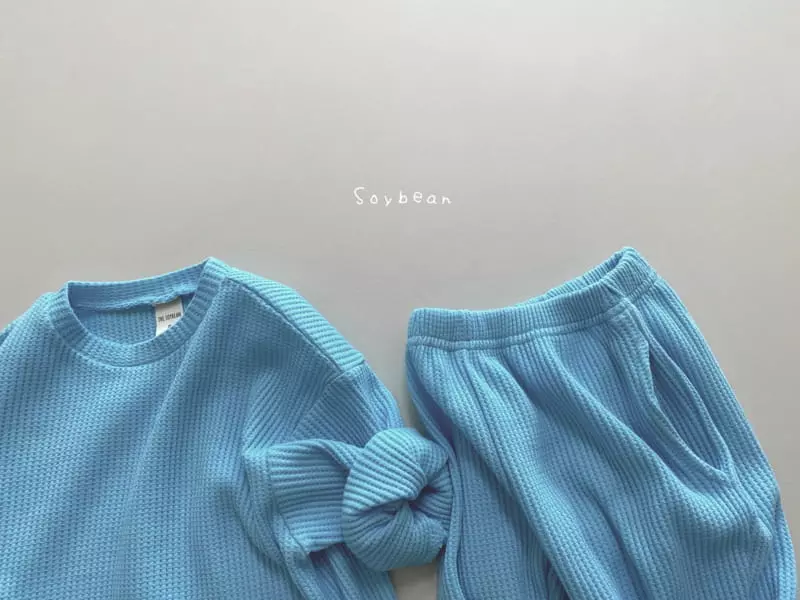 Soybean - Korean Children Fashion - #fashionkids - Croiffle Top Bottom Set - 5