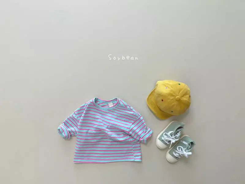 Soybean - Korean Children Fashion - #fashionkids - Spring Stripes Tee - 6