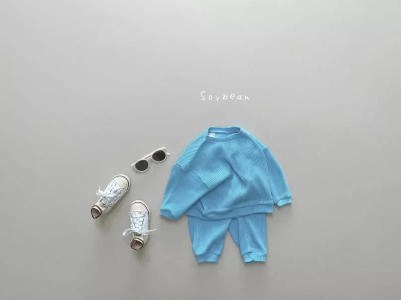 Soybean - Korean Children Fashion - #kidsshorts - Croiffle Top Bottom Set - 6