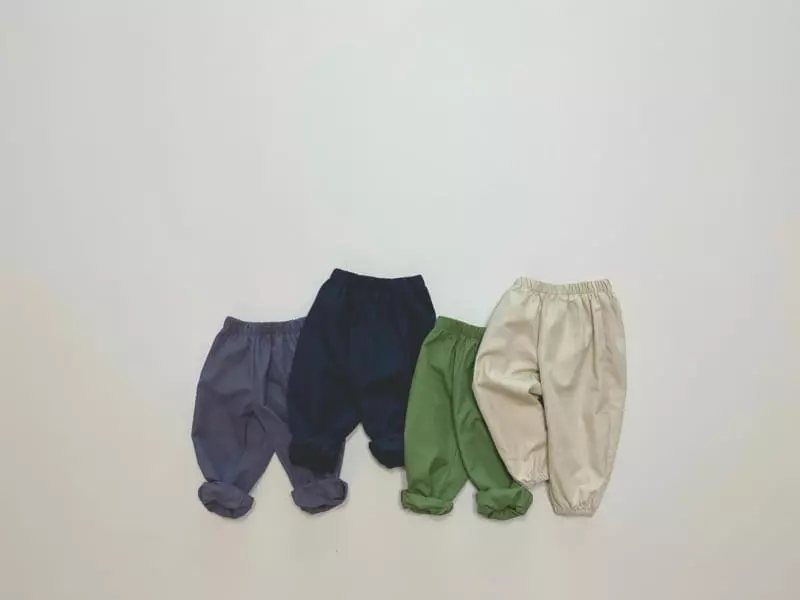 Soybean - Korean Children Fashion - #kidsshorts - Sausage Jogger Pants