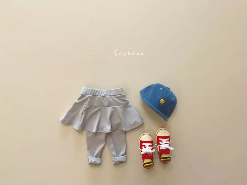 Soybean - Korean Children Fashion - #kidzfashiontrend - Soft Skirt Leggings