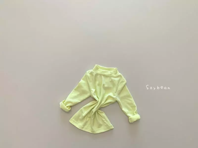 Soybean - Korean Children Fashion - #kidzfashiontrend - Boodle Half Turtleneck Tee - 10