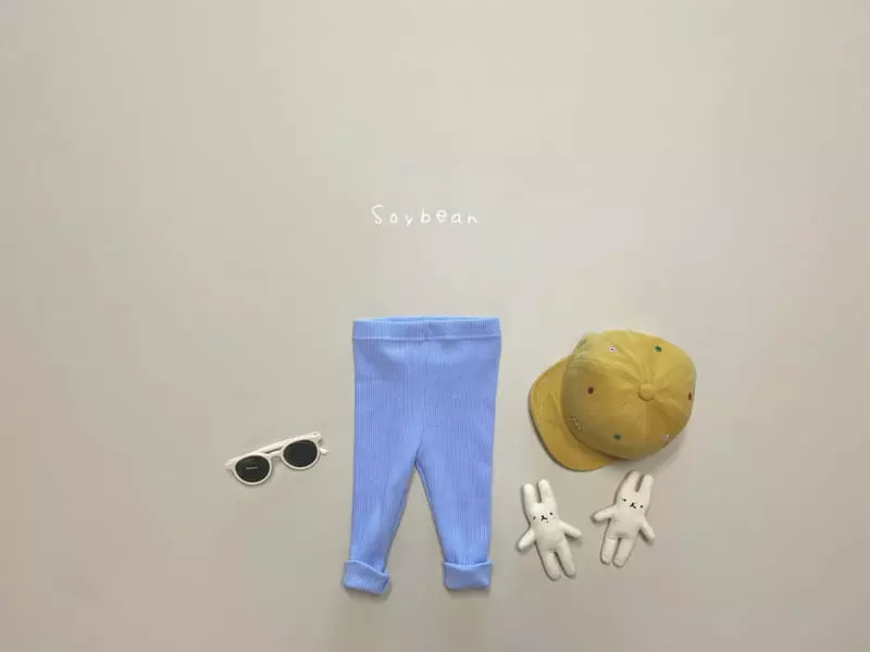 Soybean - Korean Children Fashion - #Kfashion4kids - Sticky Rib Leggings - 4