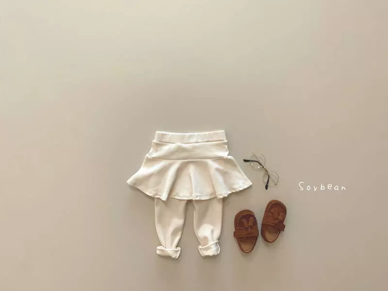 Soybean - Korean Children Fashion - #littlefashionista - Soft Skirt Leggings - 3