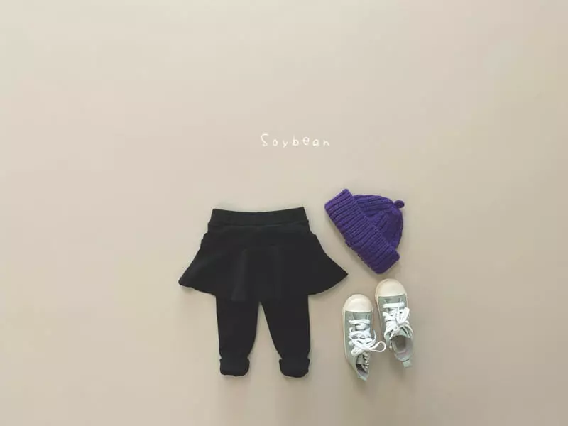 Soybean - Korean Children Fashion - #minifashionista - Soft Skirt Leggings - 5