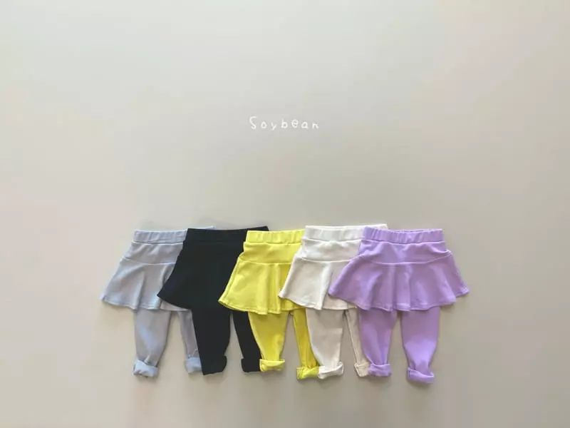 Soybean - Korean Children Fashion - #prettylittlegirls - Soft Skirt Leggings - 6