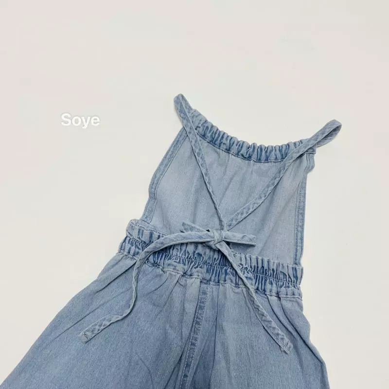 Soye - Korean Children Fashion - #Kfashion4kids - Denim Dungarees - 5