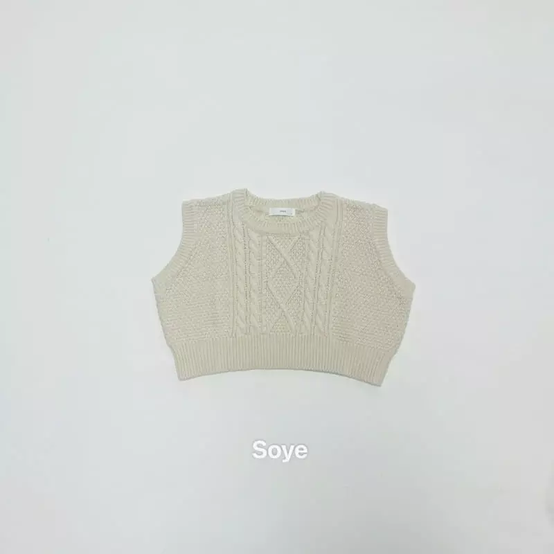 Soye - Korean Children Fashion - #discoveringself - Twist Vest - 4