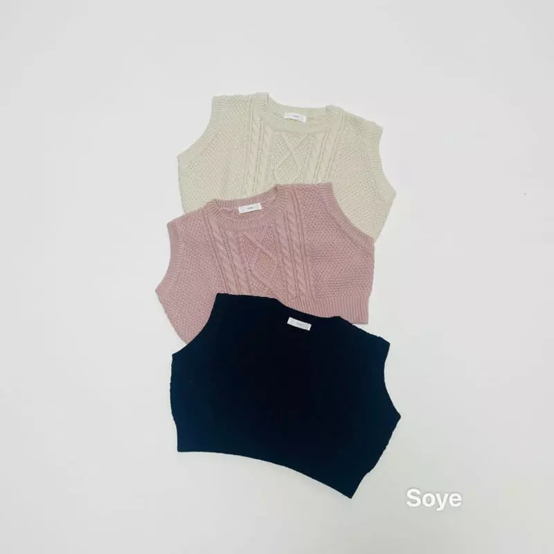 Soye - Korean Children Fashion - #kidsstore - Twist Vest - 6
