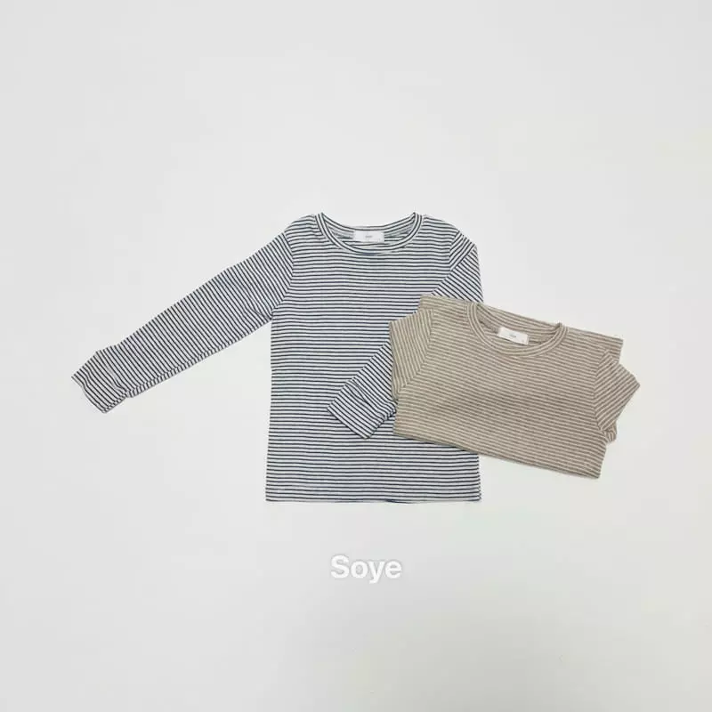 Soye - Korean Children Fashion - #stylishchildhood - Classic Stripes Tee - 7