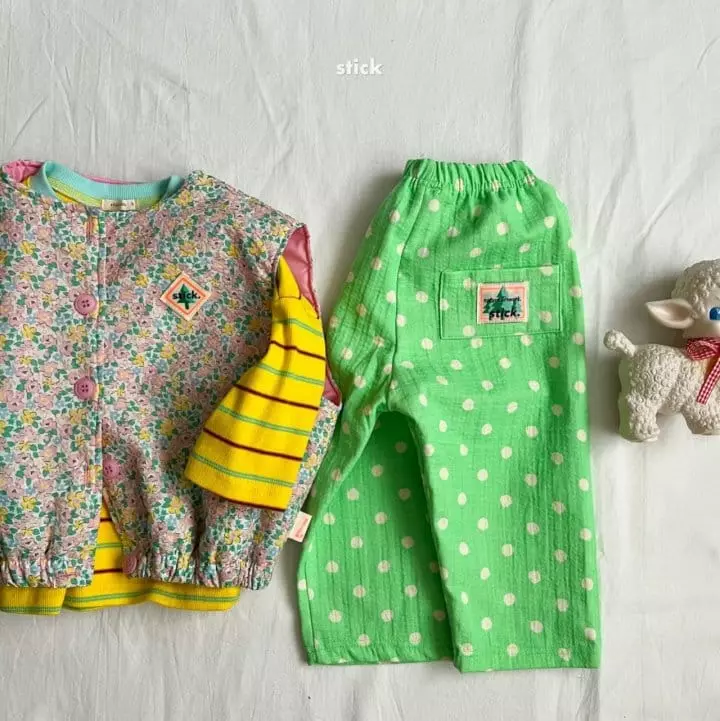 Stick - Korean Children Fashion - #Kfashion4kids - Sweet Dot Pants - 3