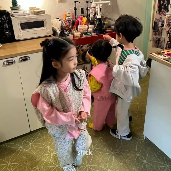 Stick - Korean Children Fashion - #Kfashion4kids - Terry Tee - 10