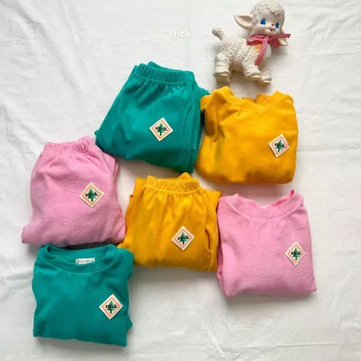 Stick - Korean Children Fashion - #Kfashion4kids - Towel Boxy Tee - 6