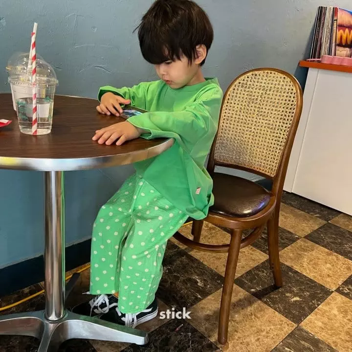Stick - Korean Children Fashion - #childrensboutique - Sweet Dot Pants - 10