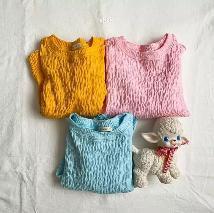 Stick - Korean Children Fashion - #childrensboutique - Terry Tee - 3