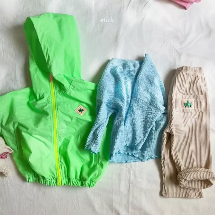 Stick - Korean Children Fashion - #designkidswear - Jeju Windbreaker