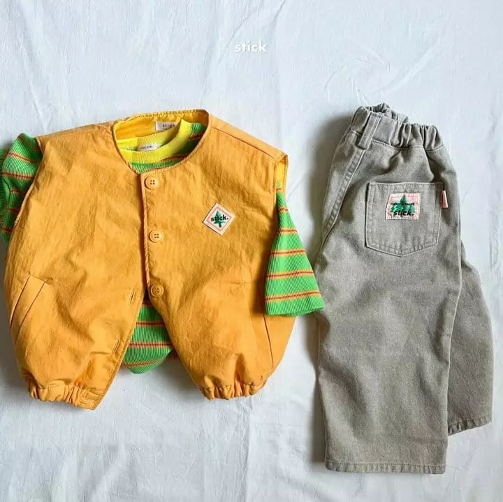 Stick - Korean Children Fashion - #designkidswear - Lemo Stripes Tee - 7