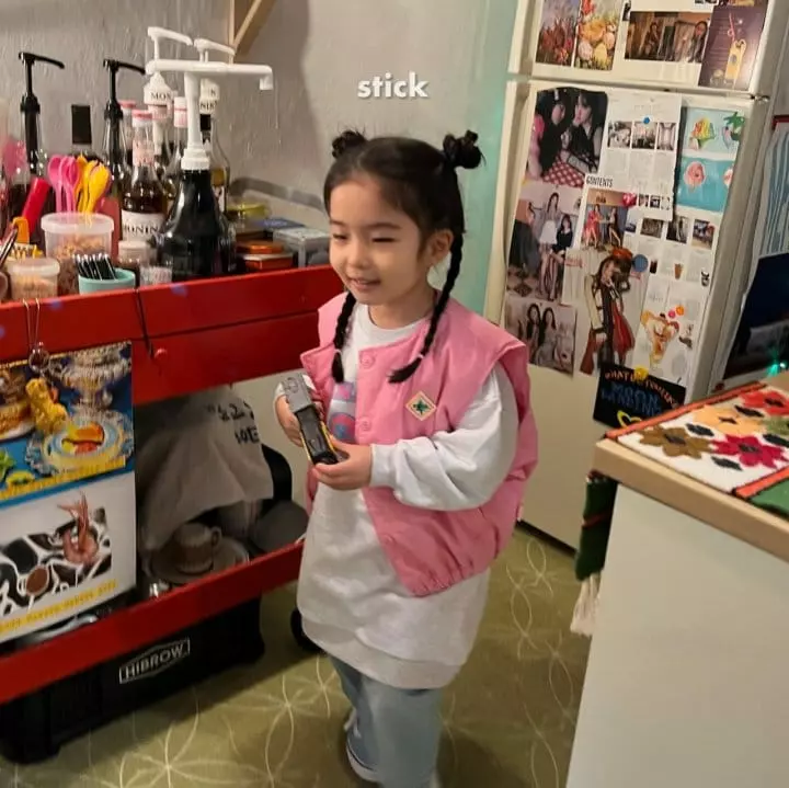 Stick - Korean Children Fashion - #designkidswear - Brush Jeans with Mom - 4
