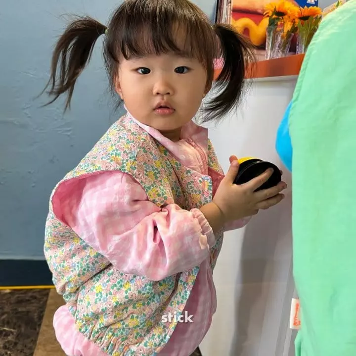 Stick - Korean Children Fashion - #discoveringself - Spring Wind Jumper with Mom - 10