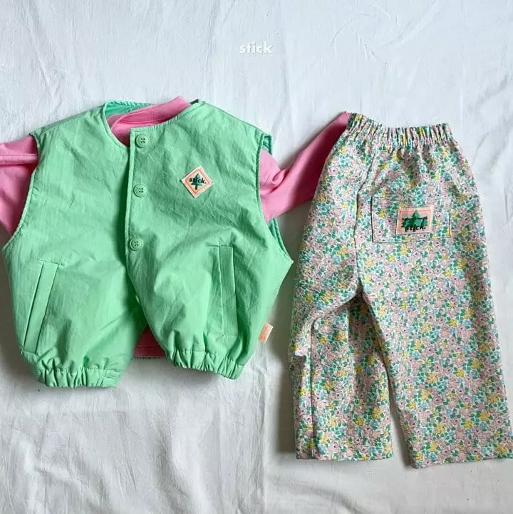 Stick - Korean Children Fashion - #fashionkids - Namsan Spring Vest - 2