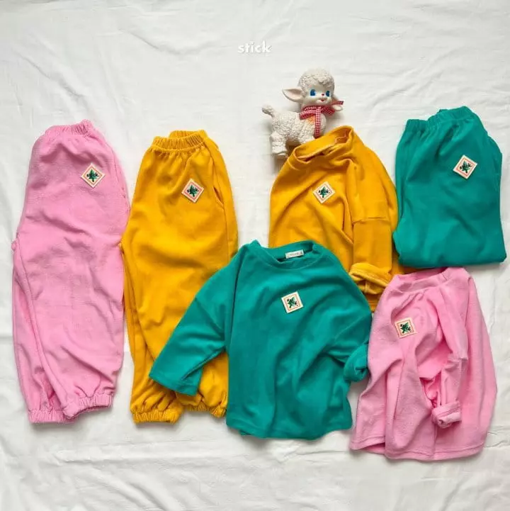Stick - Korean Children Fashion - #fashionkids - Towel Jogger Pants - 3