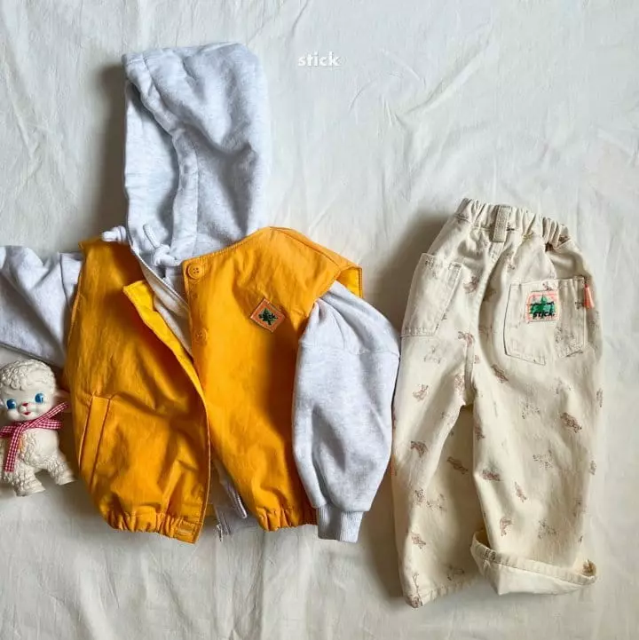 Stick - Korean Children Fashion - #kidsshorts - Bear Bear Jeans - 5