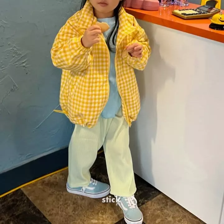Stick - Korean Children Fashion - #kidsshorts - Cotton Rib Pants - 11