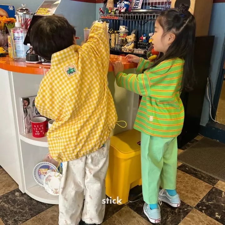 Stick - Korean Children Fashion - #kidsshorts - Lemo Stripes Tee - 10