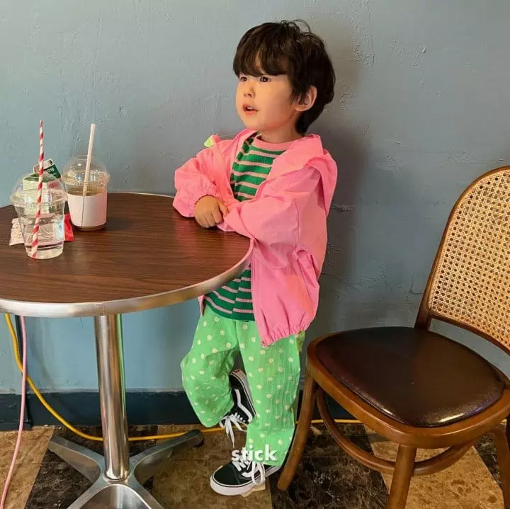 Stick - Korean Children Fashion - #kidsshorts - Charile Stripes Tee - 9