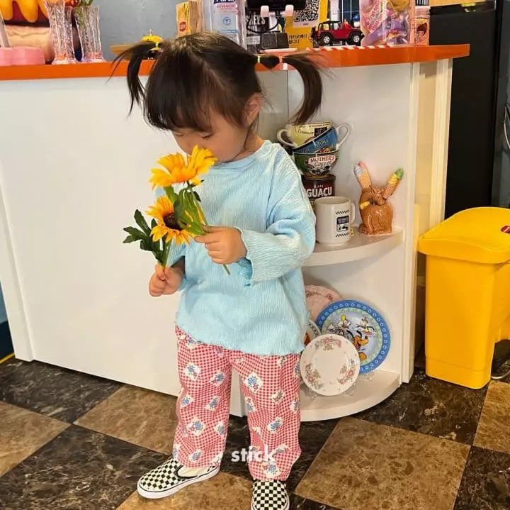 Stick - Korean Children Fashion - #kidsshorts - Terry Tee - 7