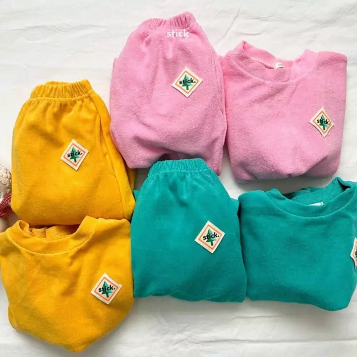 Stick - Korean Children Fashion - #fashionkids - Towel Jogger Pants - 4