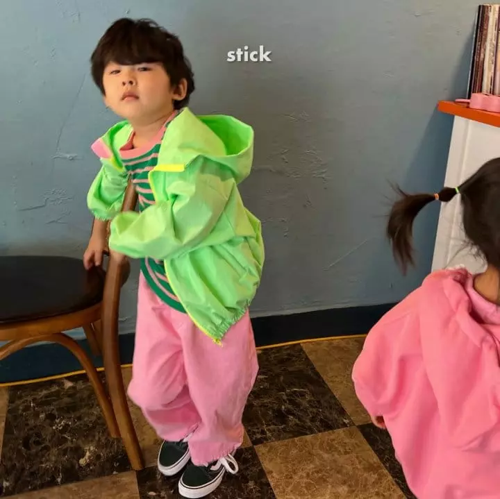Stick - Korean Children Fashion - #kidsstore - Peach Pants with Mom - 8